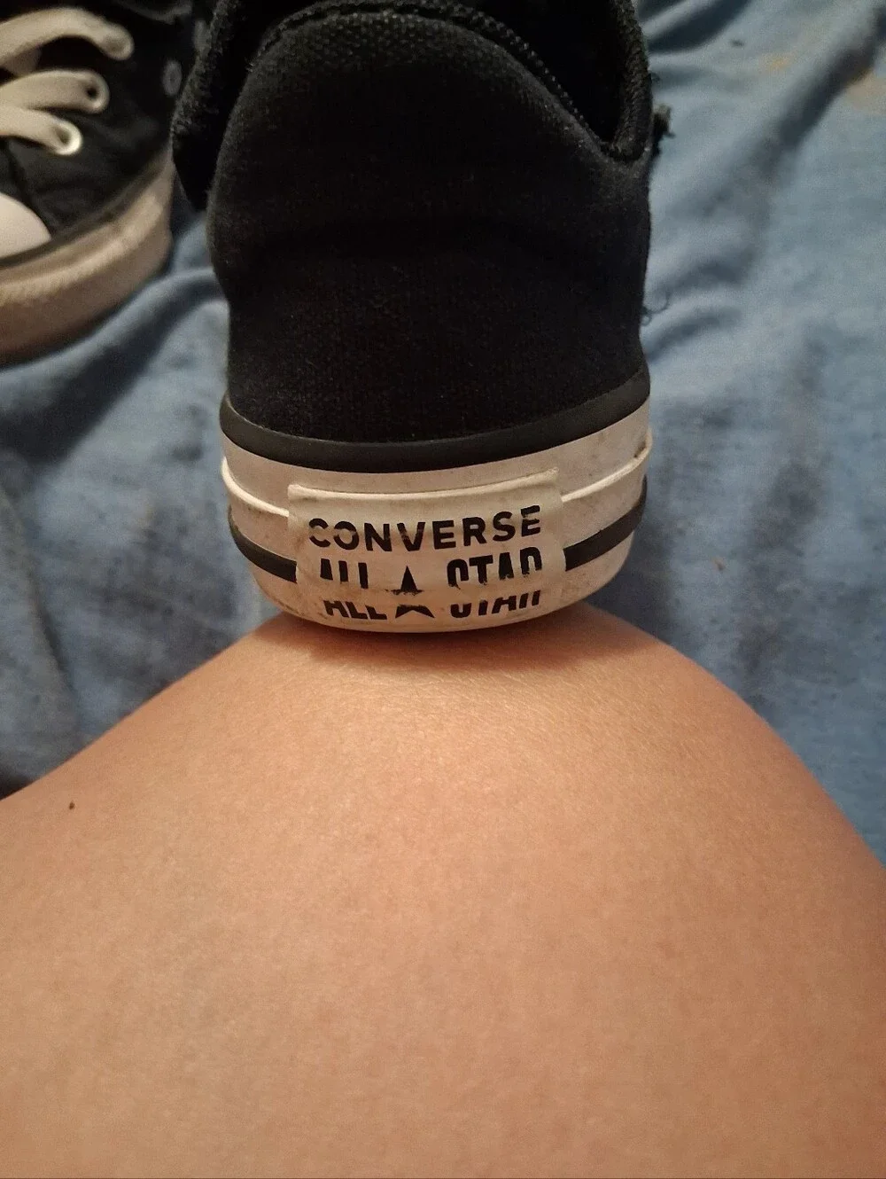 Converse Kids Black and White Low-Top Sneakers